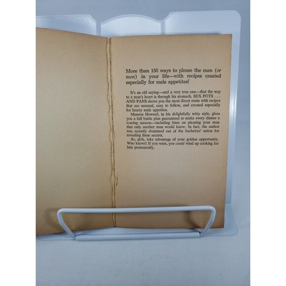 Sex Pots ... And Pans by Munroe Howard Paperback First Printing 1970 VTG Rare - Picture 8 of 16